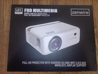 ZENWIRE E52OH WiFi Android + doplňky-stativ,plátno,HDMIkabel - 10