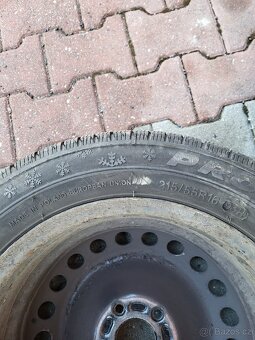215/55 R16 sada plechových disků Ford Mondeo mk3 - 10