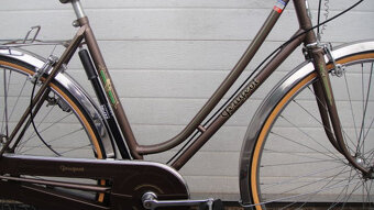 Peugeot, 1978, elegantní dámské kolo, hnědá perleť - 10