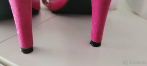 Dámské růžové/fuchsiové letní botičky Always vel.38 - 10