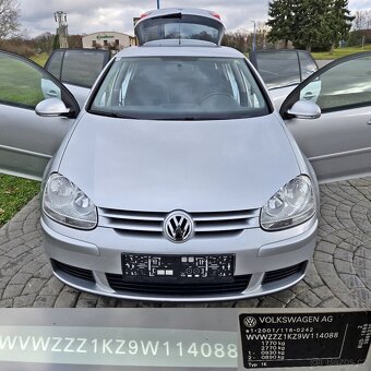 VW GOLF V 1,4 16v 59 kW / 80 PS TABLET, KLIMA, ALU, TOP - 10