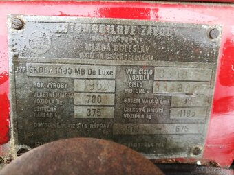 Škoda 1000 MB DE LUXE - 10