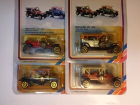 Die Cast Metal Classic Cars 1/77 4x - 10