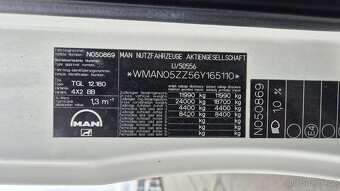 MAN TGL 12.180 4x2 BB EURO 3 - Hákový nosič kontejnerů - 10