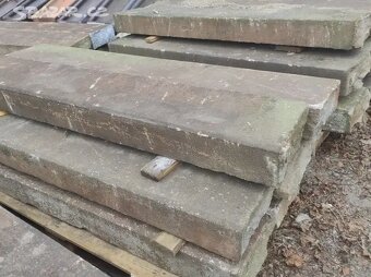 Starý žulový schod, žulové schody, kamenné schody - 10