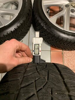 Alu kola Škoda SCALA R18 5X100 ZÁNOVNÍ ZIMNÍ PNEU 205/45 R18 - 10