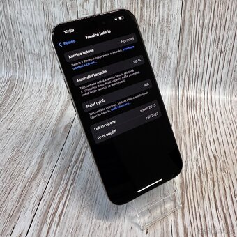 iPhone 15 Pro 256GB, nature, 98% baterie, eSIM (rok záruka) - 10