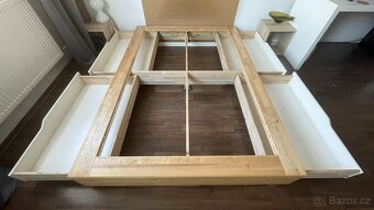 Dvoulůžková postel IKEA MANDAL 140 x 200 cm - 10