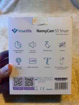 TrueLife NannyCam S3 Smart chůvička - 10