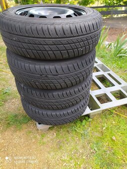 PLECHOVÉ KOLA- 4x108-r14 + LETNÍ PNEU BARUM 175/65/R14 - 4ks - 10