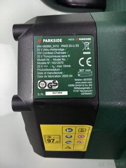 Aku řetězová pila PAKS 20-Li E5 - nové , nepoužito - 10