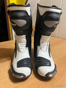 Prodej Moto Boty MBW LIME New Roxy Černo/bílé - 10