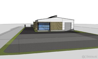Prodej komerčního pozemku Březnice u Zlína, 1424m2 - 10