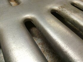 Nerezové INOX odpadní mřížky. 280 x 300mm, plech 3mm. 6 kusů - 10