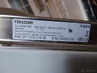 Prodám volně stojící myčku 60 cm - AEG F56322W0 - 10