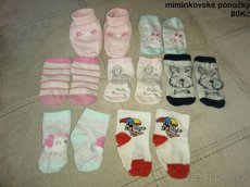Ponožky + capáčky pro miminko - 10