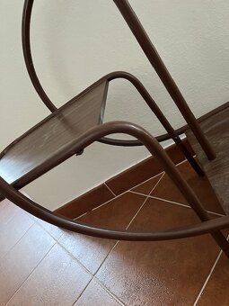 Starý květinový stolek, ve funkcionalistickém stylu - 10