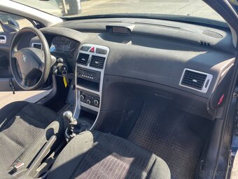 PEUGEOT 307 SW 1.6i 16V 80KW Koupeno ČR 2007 - 10