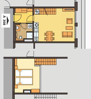 Loftový byt 2+kk na Albertově s GS - 10