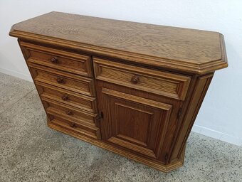 Rustikální komoda, masív, Nábytek s příběhem - 10