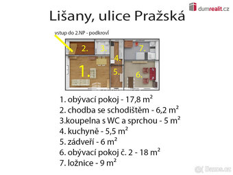 Prodej chalupy 6+1, 290 m2, pozemek 1150, Lišany - 10