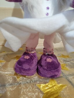 Skřítek trpaslík růžovofialková slecna - 10