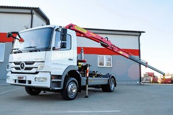 HÁKOVÝ NOSIČ KONTEJNERŮ HYDRAULICKÁ RUKA MERCEDES ATEGO 1218 - 10