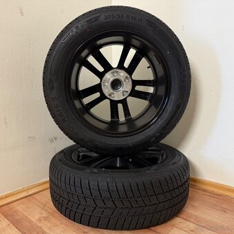 NOVÁ SEAT LEON 5x112 R16 ET46+ZIMNÍ 205/55R16 9mm - 10