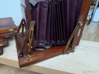 Historický fotoaparát měchový R. Lechner / WIEN - 10