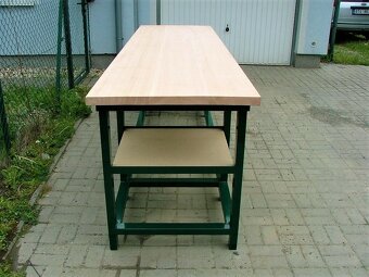 Dílenský stůl - PONK - NOVÝ - poctivý a pevný 1200x800 - 10