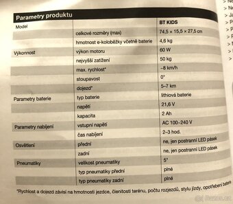 Elektrokoloběžka Bluetouch BT KIDS - 10
