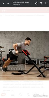 Posilovací lavice hyperextenze HS 1018 - 10