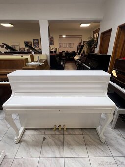 Bílé piano Wienbach po servisu , záruka 5 let, doprava zdarm - 10