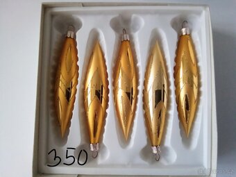 Staré ozdoby, ozdoby vánoční, vánoční ozdoby, baňky - 10