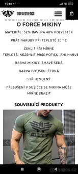 Nová pánská mikina Iron Aesthetics 2XL, PC 699,- - 10