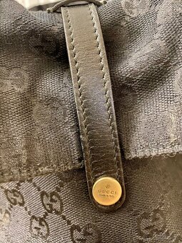 Gucci canvas black luxusní taška na psy - 10