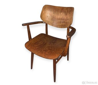 Ton raritní židle Antonín Šuman 1959 Československo, vč. DPH - 10