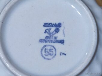 Starožitný vánoční hrneček s koněm - 10