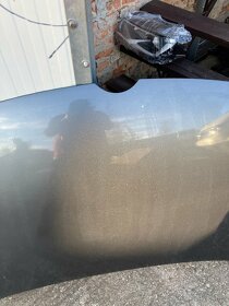 cerna stribrna seda kapota vw golf VI 6 predni haubna - 10