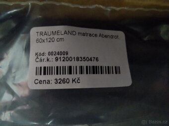 Bílá postýlka +matrace traumeland - 10