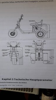 El. třìkolka 4000W Shansu - 10