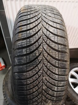Vw Passat, Caddy, Golf alu + celoroční 205/60/15. - 10