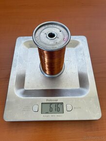 Měděný drát - různé průměry (0,12 až 1,06 mm) - 10