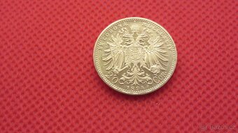 Zlaté mince 10,20,100 koruna Františka Josefa I - 10