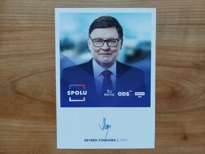Podpisy politiků - politici autogramy, vlastnoruční podpisy - 10