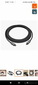 Optický pletený kabel Ivanky 3metry. - 10