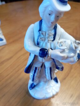 Porcelánové sošky cca 30 ks - 10