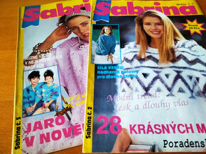 časopisy na pletení, háčkování, šití-Diana,Sandra,Sabrina - 10