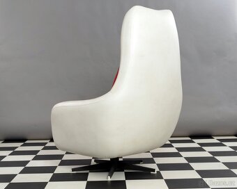 2 x designové otočné křeslo vajíčko 70. léta - 10
