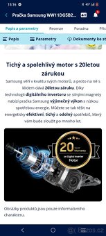 Pračka Samsung - 10
